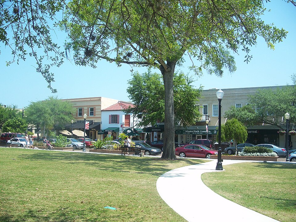 Photograph of Downtown Winter Park Historic District