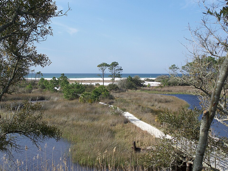 Photograph of Camp Helen State Park