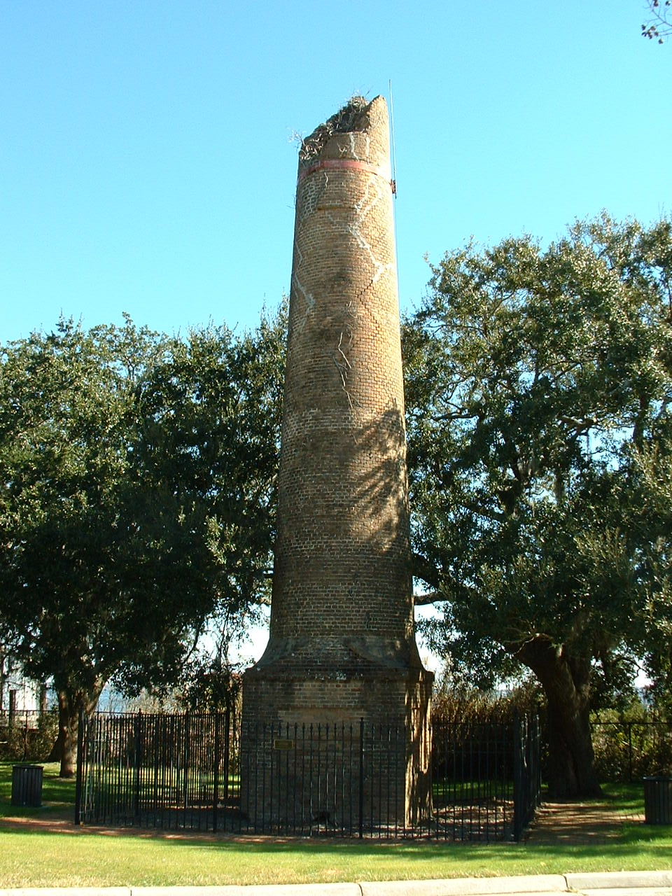 Photograph of Hyer--Knowles Planing Mill Chimney