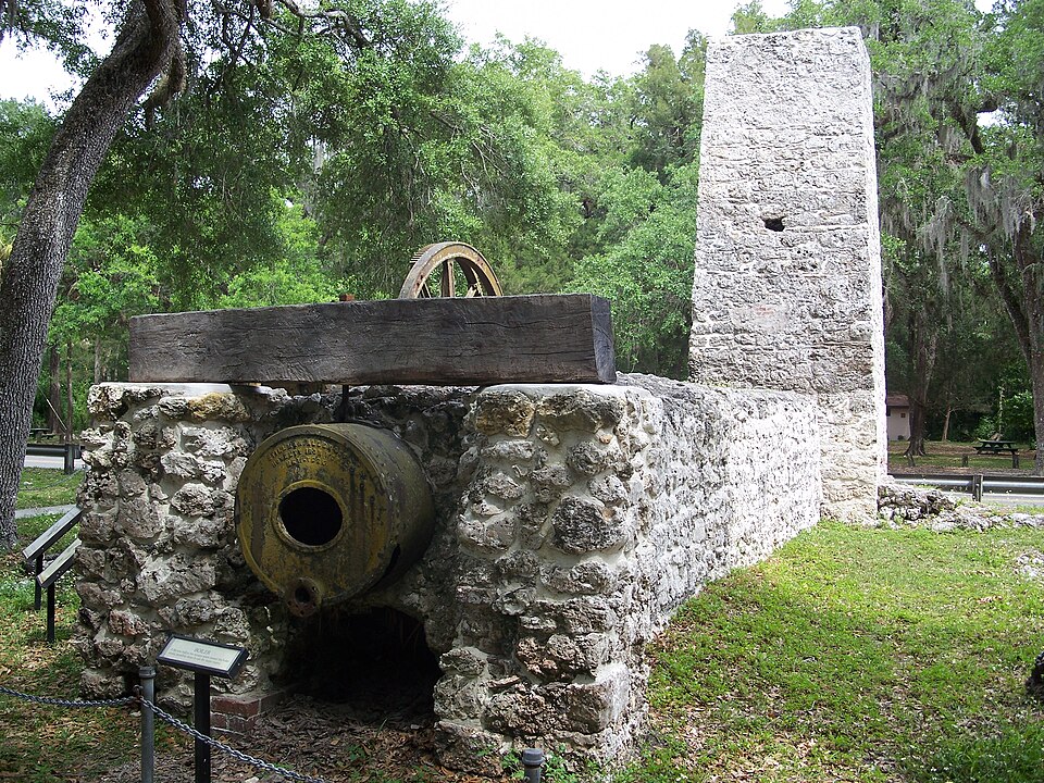 Photograph of Yulee Sugar Mill Ruins State Historic Site