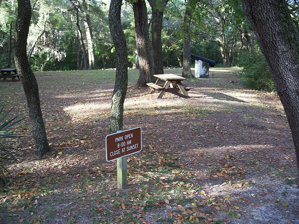 Photograph of Yellow Bluff Fort Historic State Park