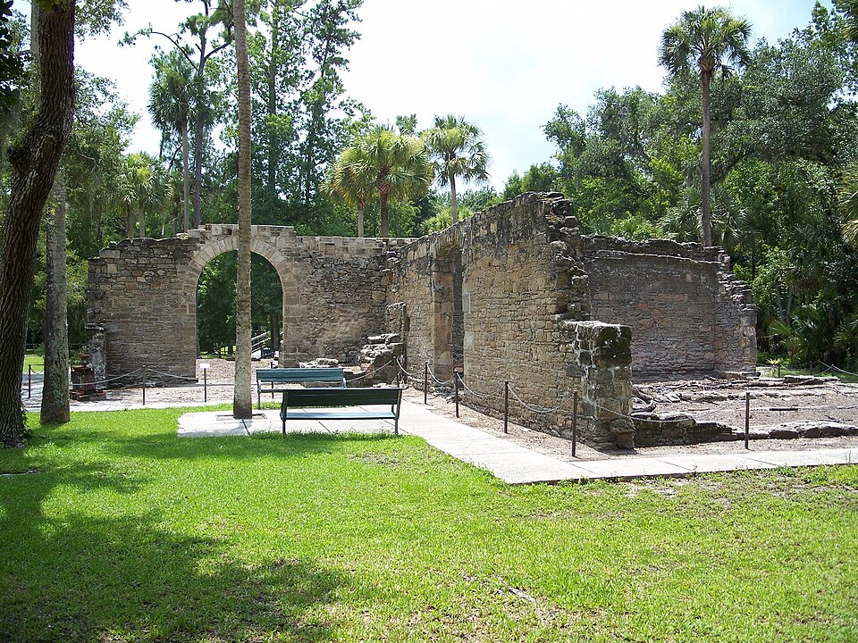 Photograph of New Smyrna Sugar Mill Ruins