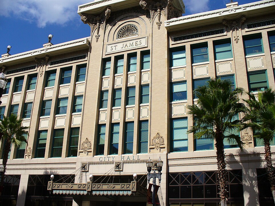Photograph of St. James Building