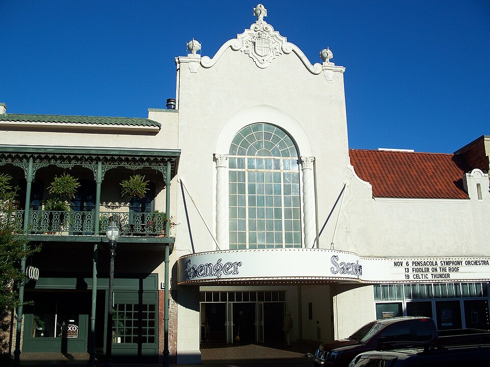 Photograph of Saenger Theatre