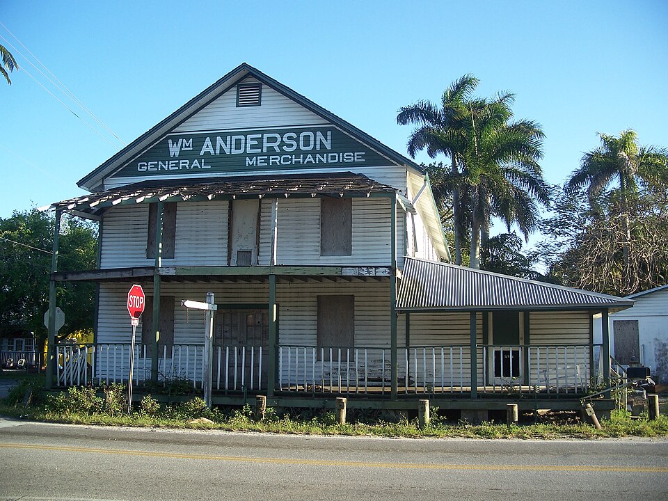 Photograph of William Anderson General Merchandise Store