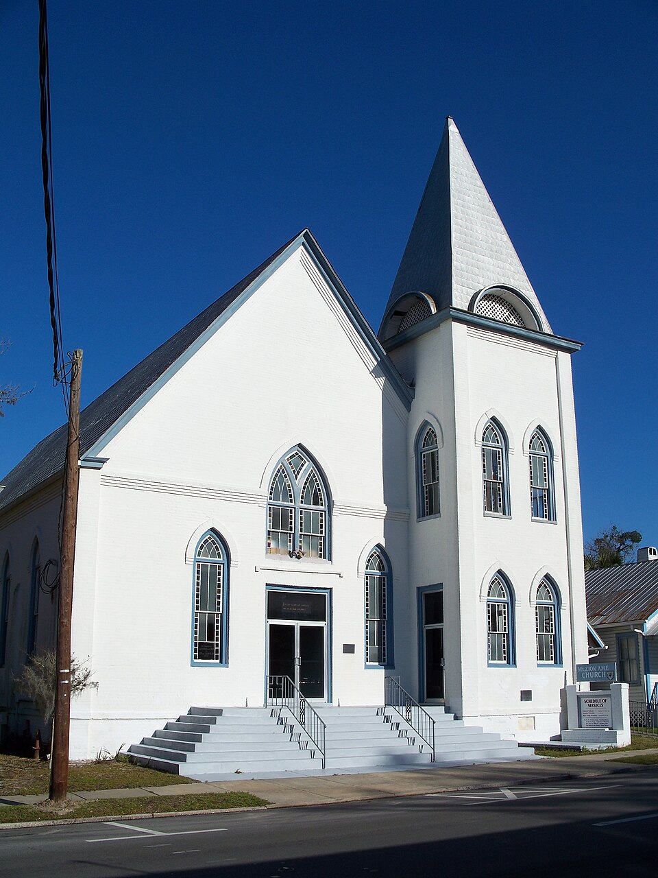 Photograph of Mount Zion A.M.E. Church (Ocala, Florida)