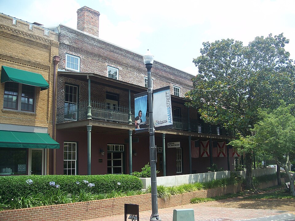 Photograph of Gallie's Hall and Buildings