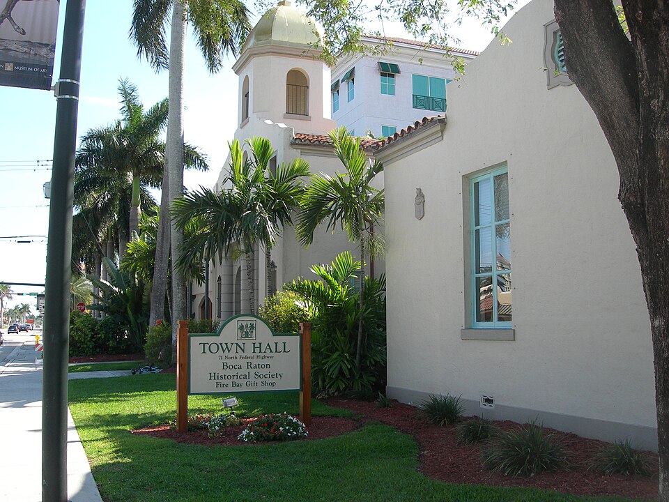 Photograph of Boca Raton Old City Hall