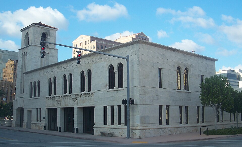 Photograph of Coral Gables Police and Fire Station