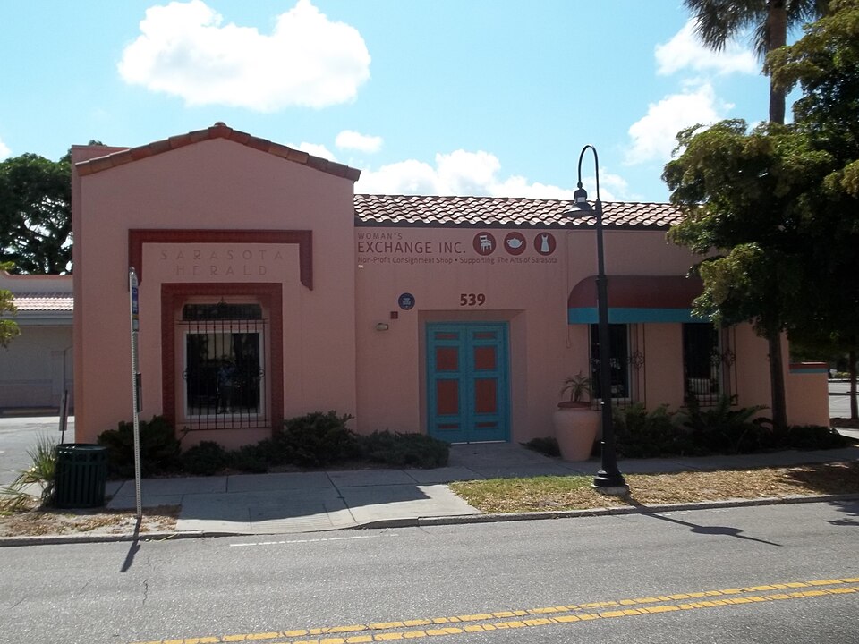 Photograph of Sarasota Herald Building