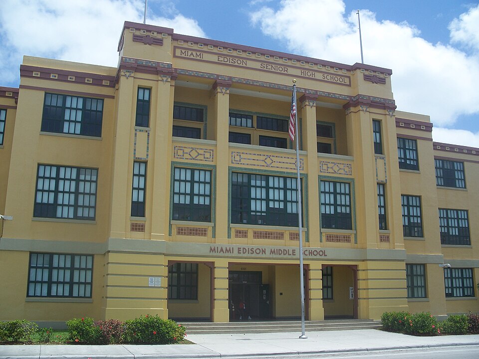 Photograph of Miami Edison Middle School