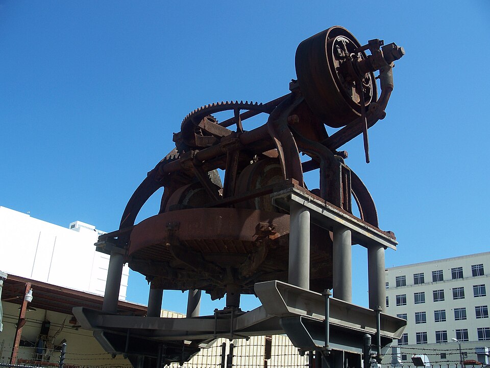 Photograph of I. and E. Greenwald Steam Engine No. 1058