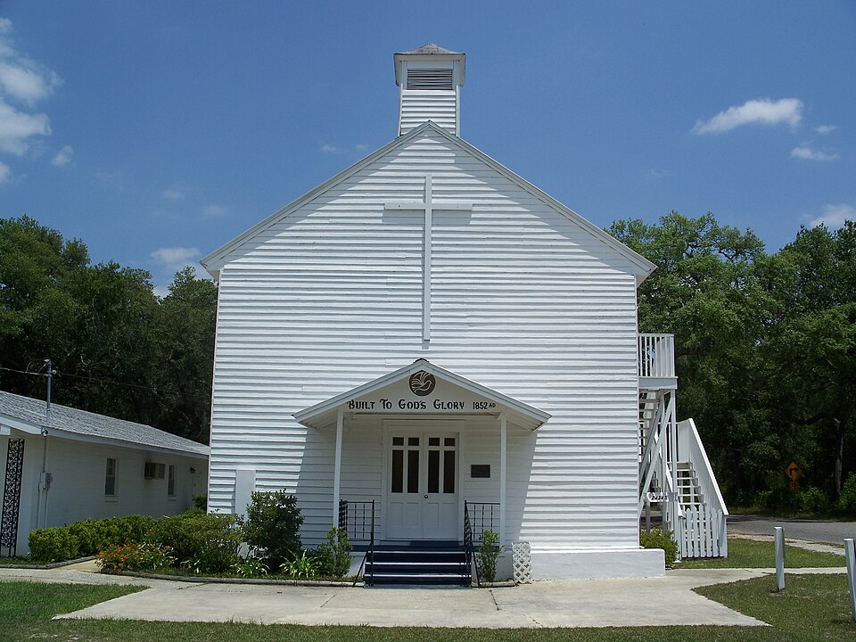 Photograph of Orange Springs Methodist Episcopal Church and Cemetery