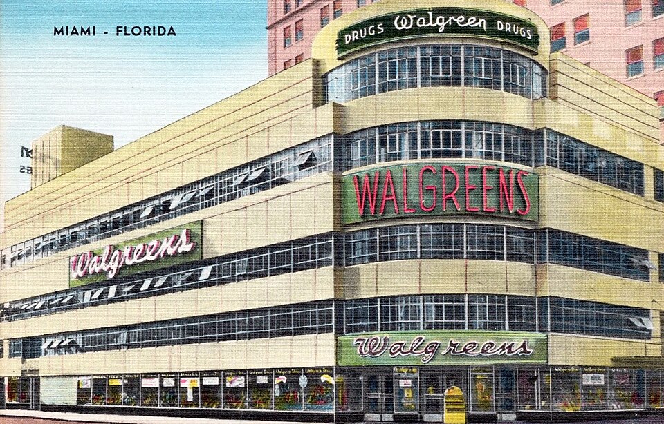 Photograph of Walgreen Drug Store