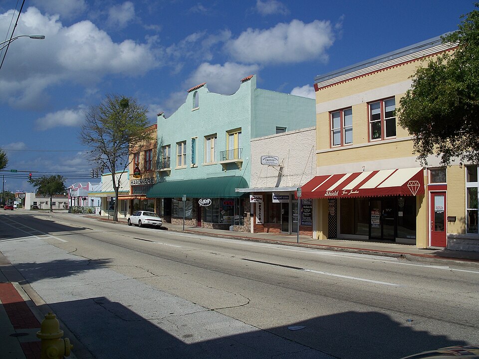 Photograph of Titusville Commercial District