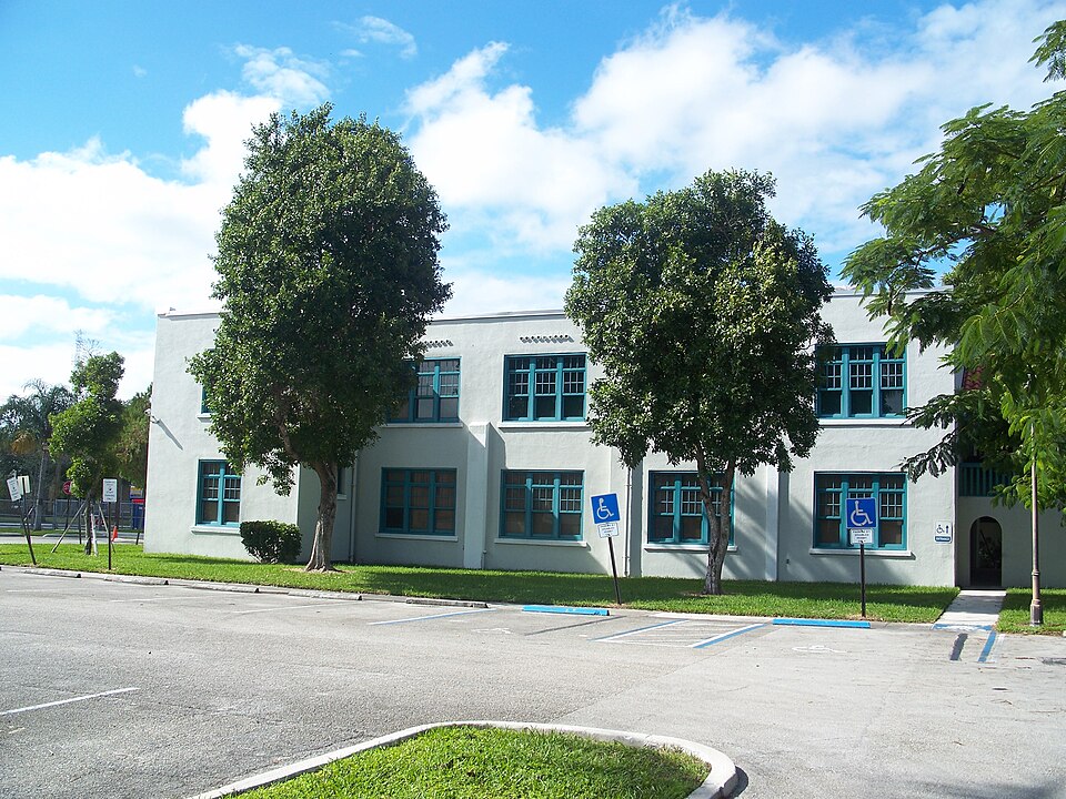Photograph of Old Dillard High School