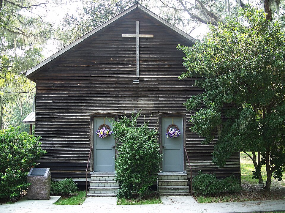 Photograph of Falling Creek Methodist Church and Cemetery