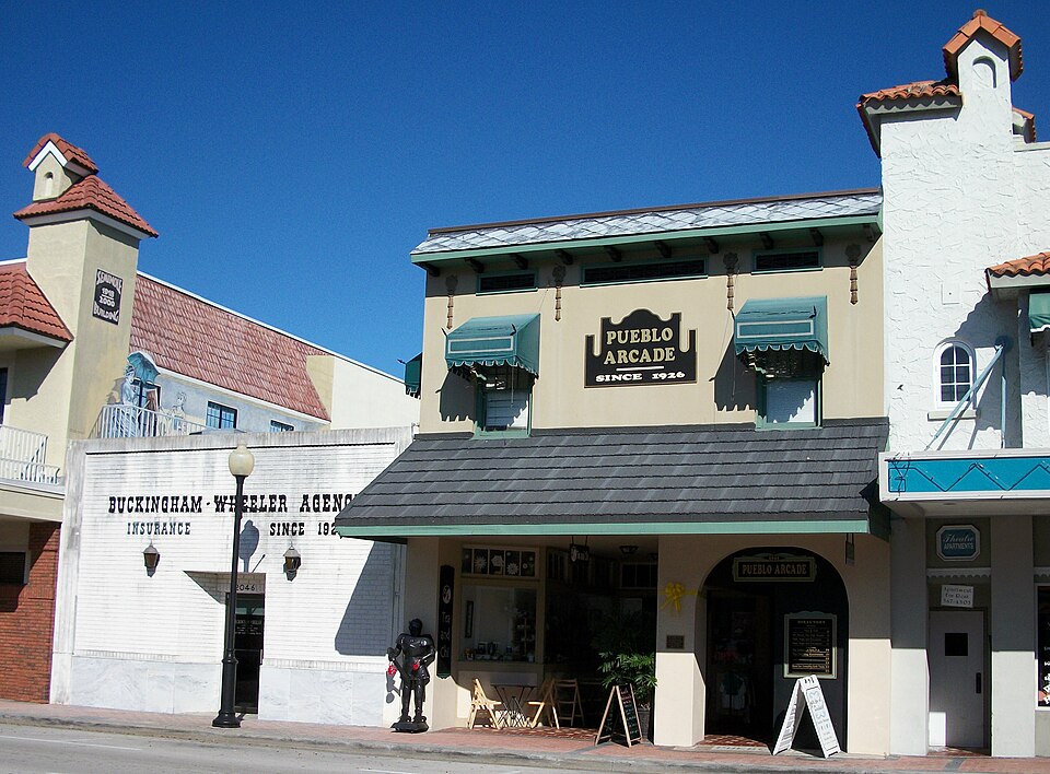 Photograph of Pueblo Arcade