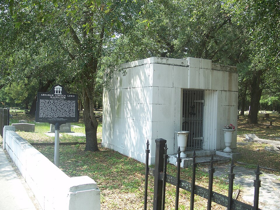 Photograph of Lewis Mausoleum