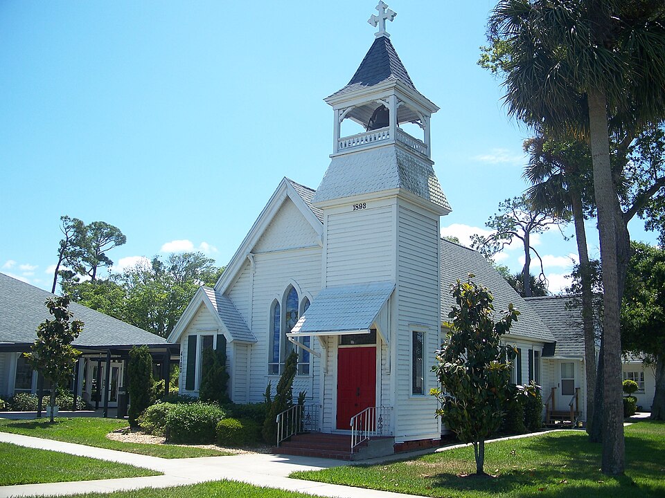 Photograph of Grace Episcopal Church and Guild Hall