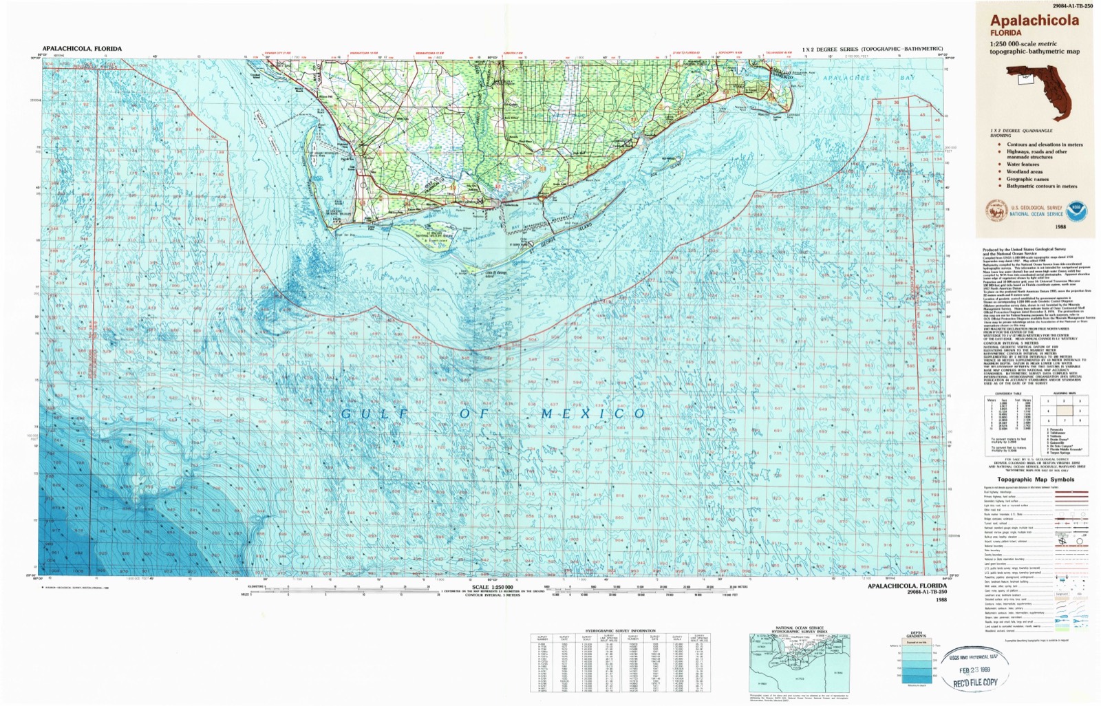 Topographic sheet of Beverly, surveyed 1988