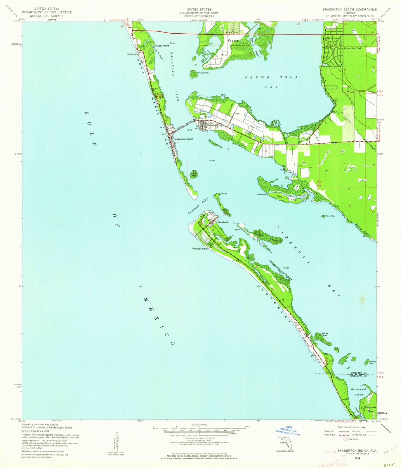 Topographic sheet of Ilexhurst, surveyed 1944