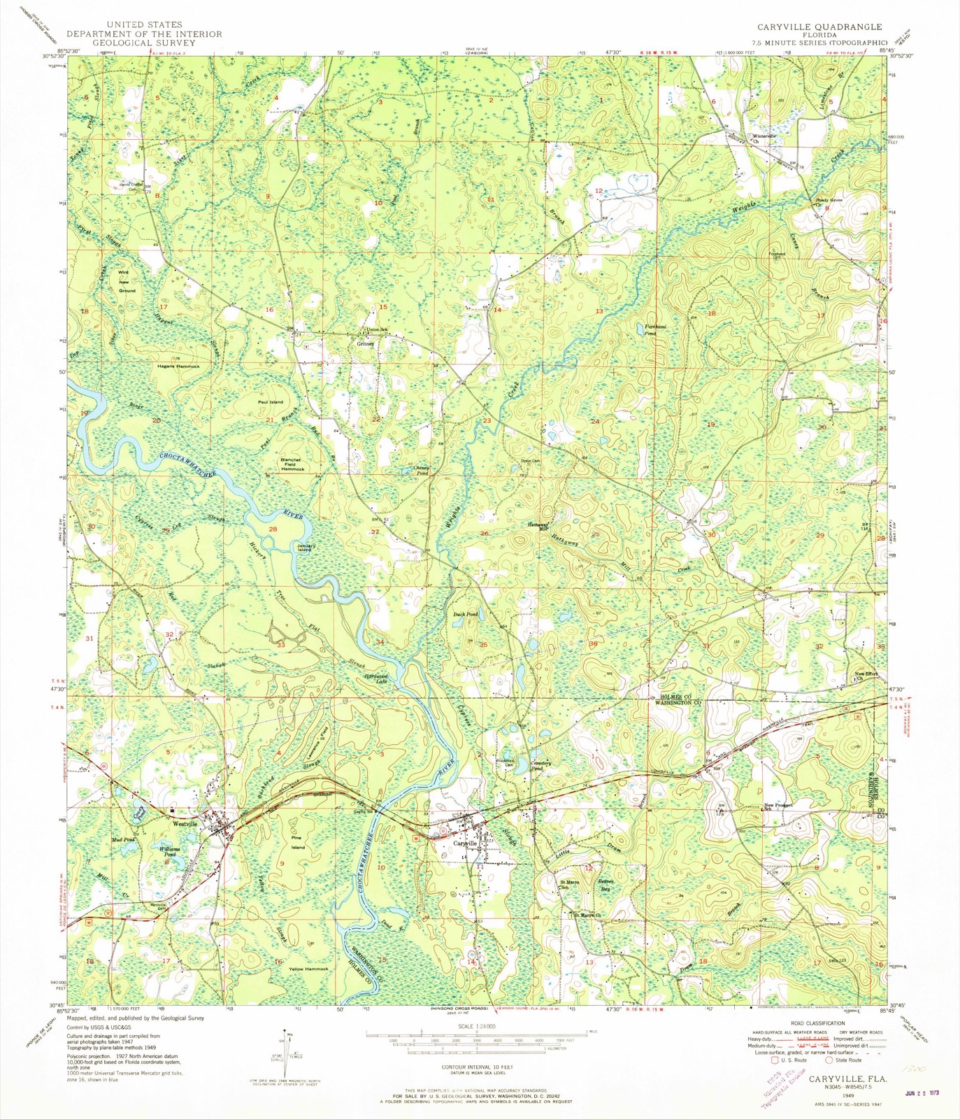 Topographic sheet of Gritney, surveyed 1949