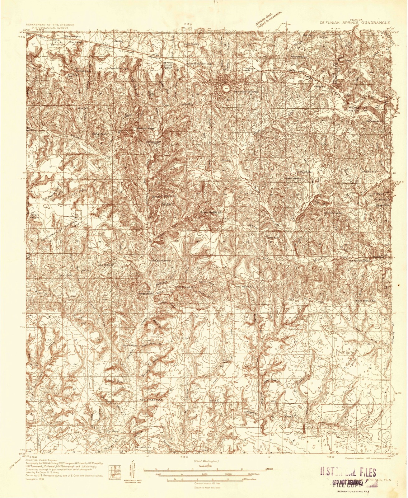 Topographic sheet of Rock Hill, surveyed 1935