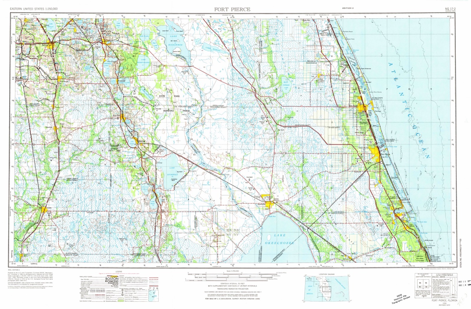 Topographic sheet of Gardner, surveyed 1956