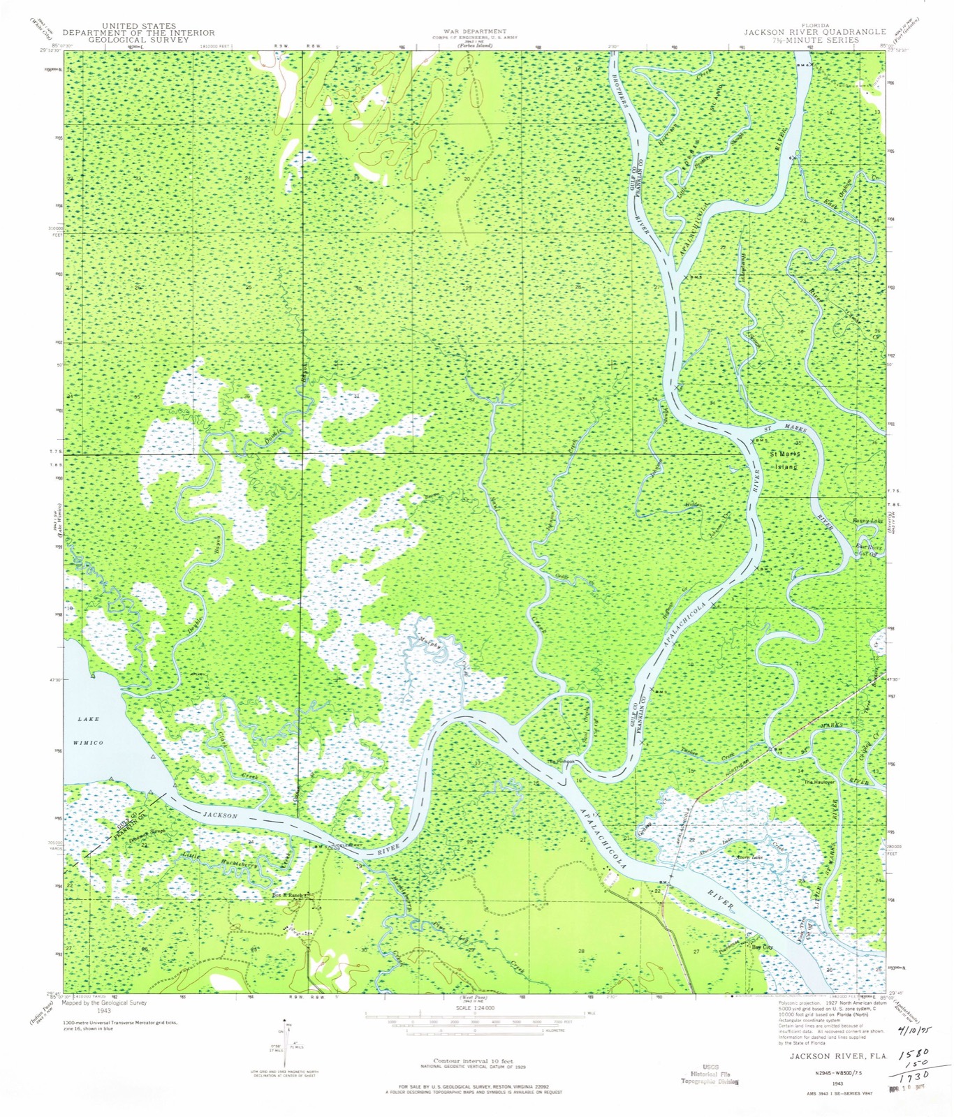 Topographic sheet of Achackwaithle (historical), surveyed 1943