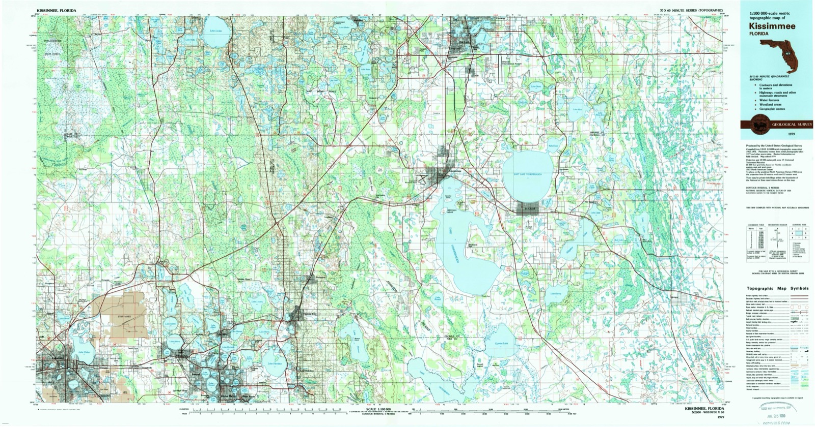 Topographic sheet of Berry, surveyed 1979