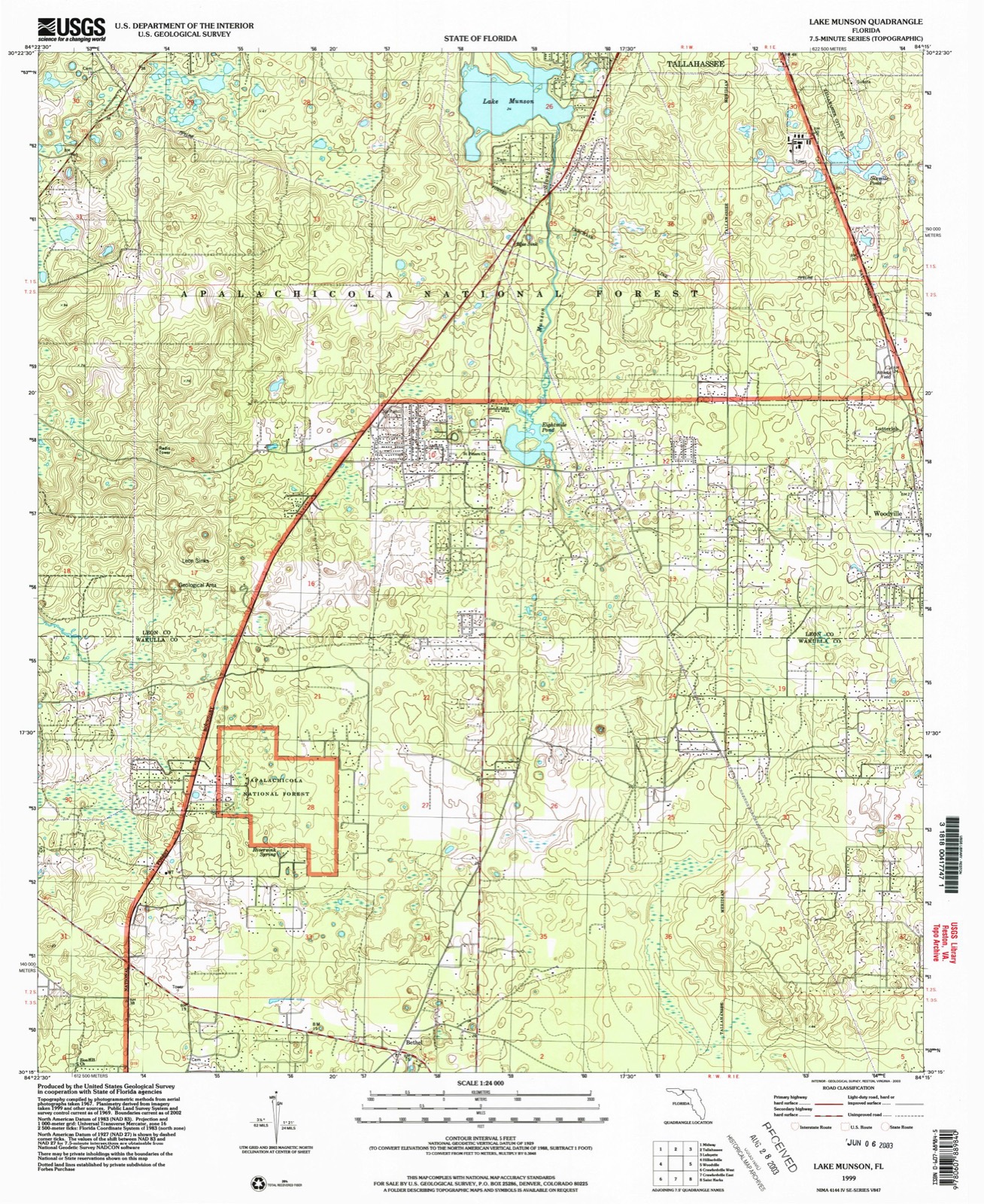 Topographic sheet of Lutterloh, surveyed 1999