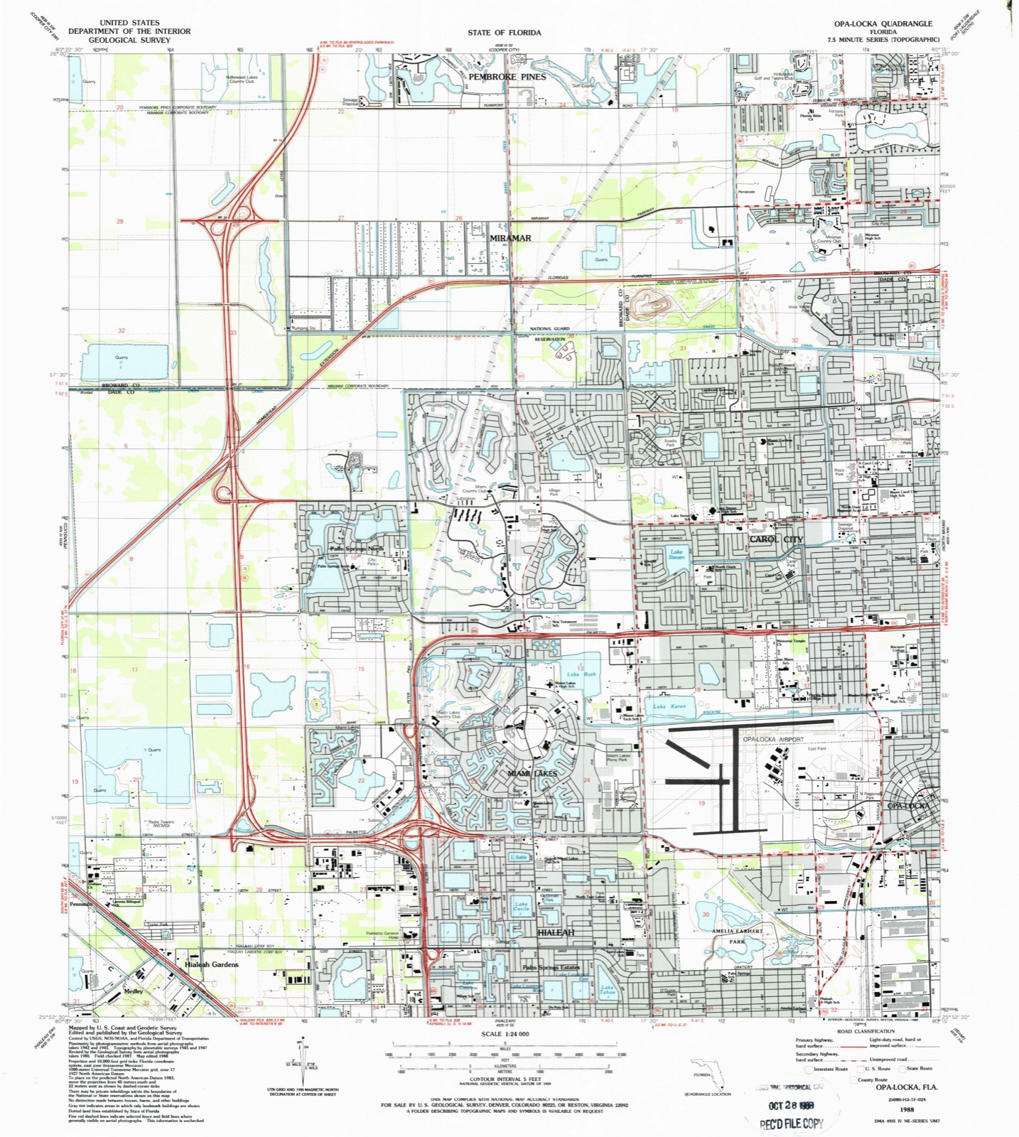 Topographic sheet covering Griffiths House, surveyed 1988