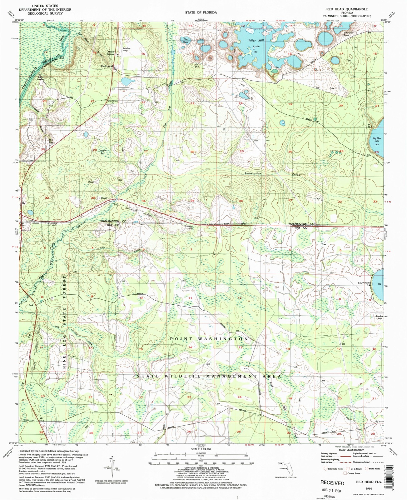 Topographic sheet of Ebro, surveyed 1994