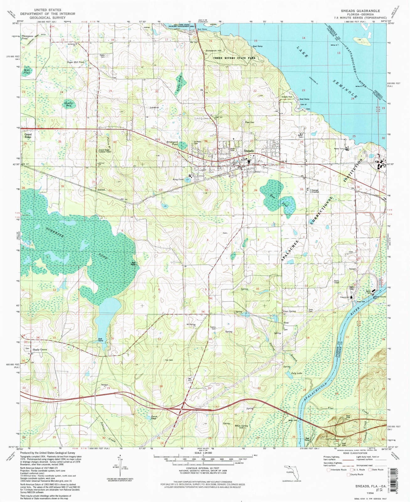 Topographic sheet of Sinai, surveyed 1994