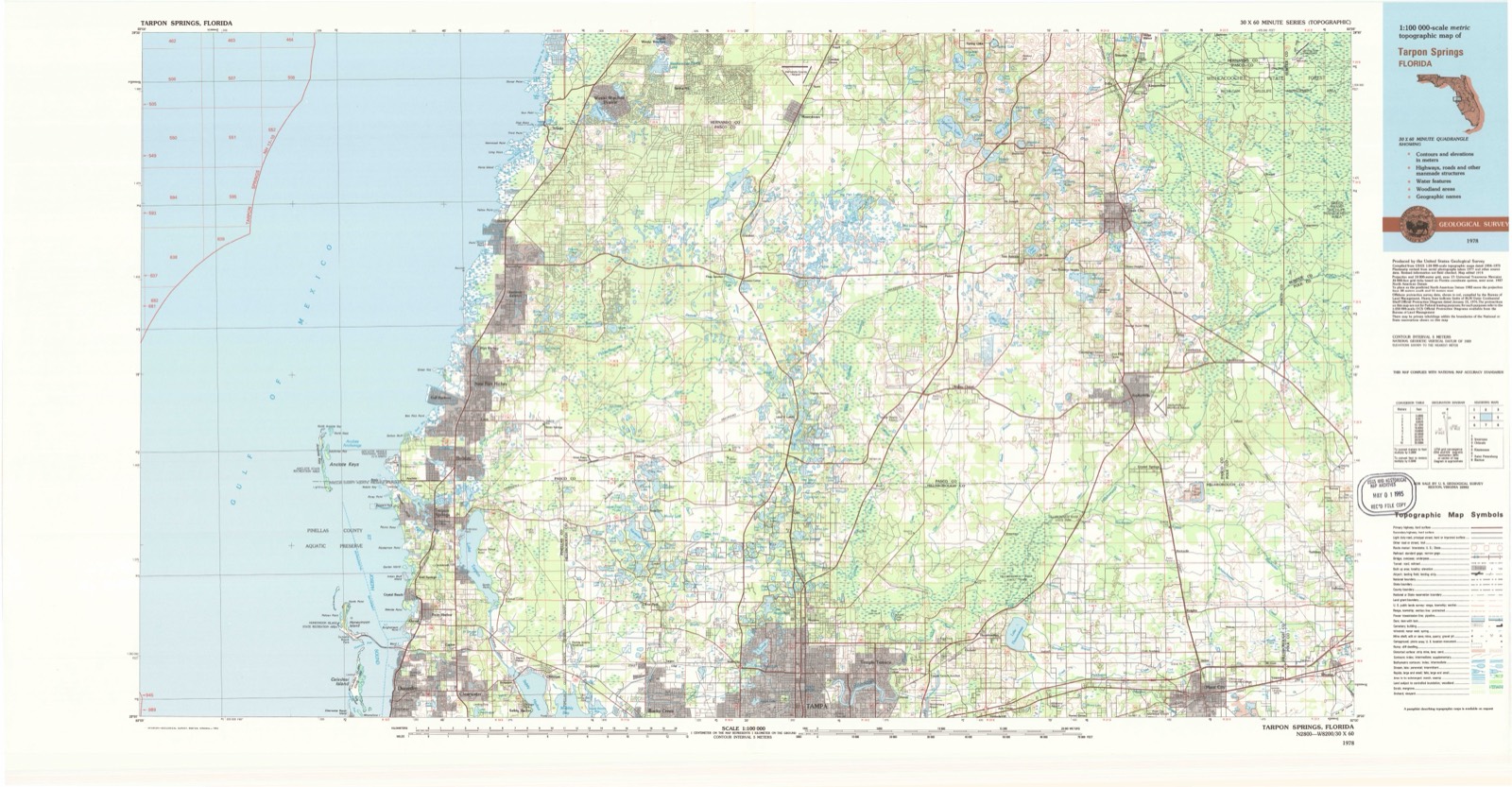 Topographic sheet of Ayers, surveyed 1978