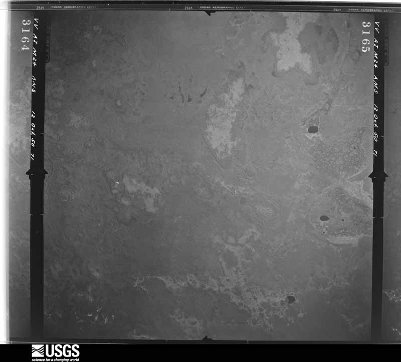 U.S. Geological Survey aerial photograph, 1950-10-12, scale 1:59000