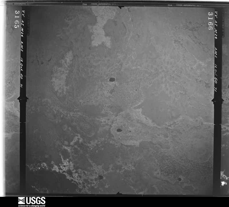 U.S. Geological Survey aerial photograph, 1950-10-12, scale 1:59000