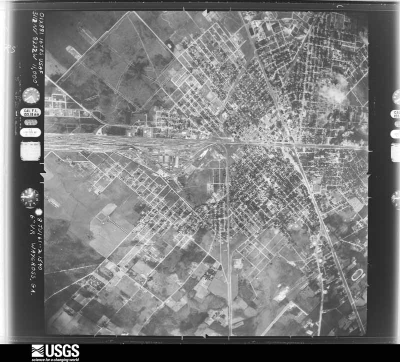 U.S. Geological Survey aerial photograph, 1961-07-08, scale 1:35030