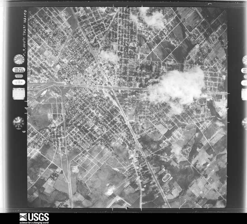 U.S. Geological Survey aerial photograph, 1961-07-08, scale 1:35030