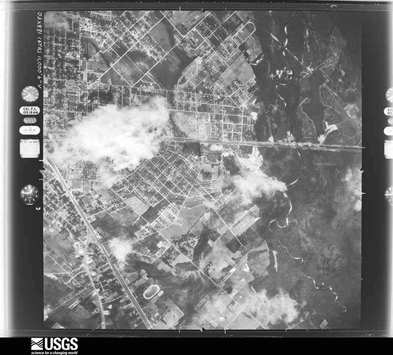 U.S. Geological Survey aerial photograph, 1961-07-08, scale 1:35030