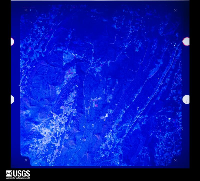 U.S. Geological Survey aerial photograph, 1971-11-08, scale 1:120524