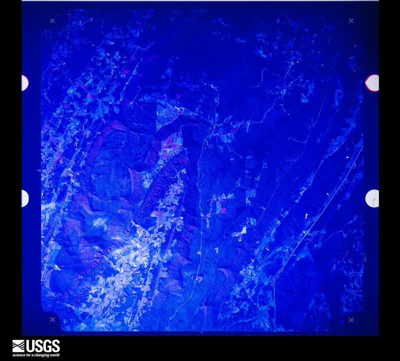 U.S. Geological Survey aerial photograph, 1971-11-08, scale 1:118196