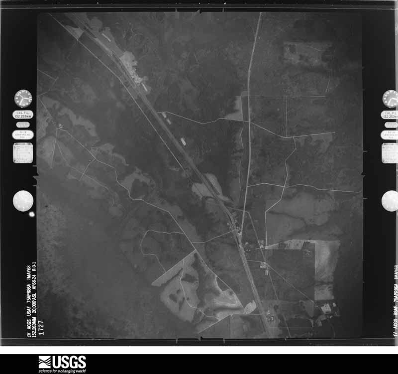 U.S. Geological Survey aerial photograph, 1968-05-01, scale 1:40000