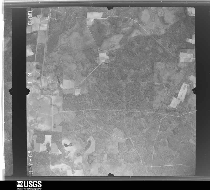 U.S. Geological Survey aerial photograph, 1963-03-07, scale 1:24000