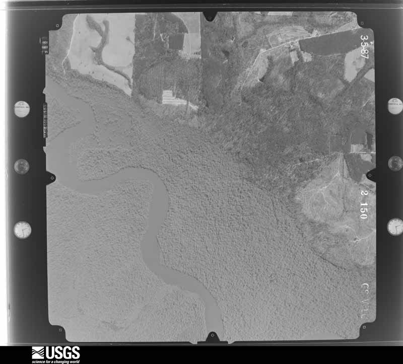 U.S. Geological Survey aerial photograph, 1987-03-01, scale 1:15000