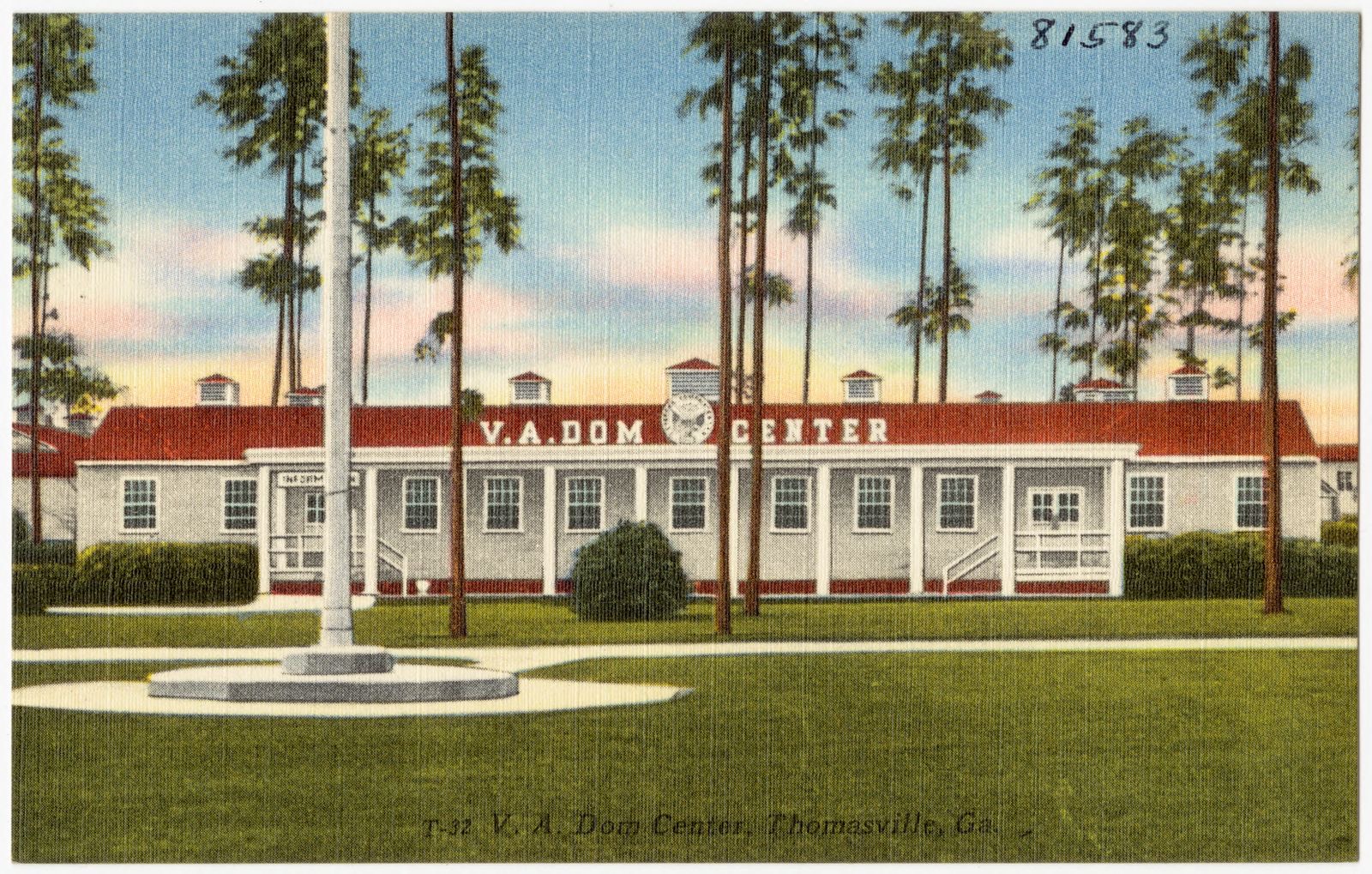 The V.A. Dom Center, Thomasville, Ga., Boston Public Library - undated