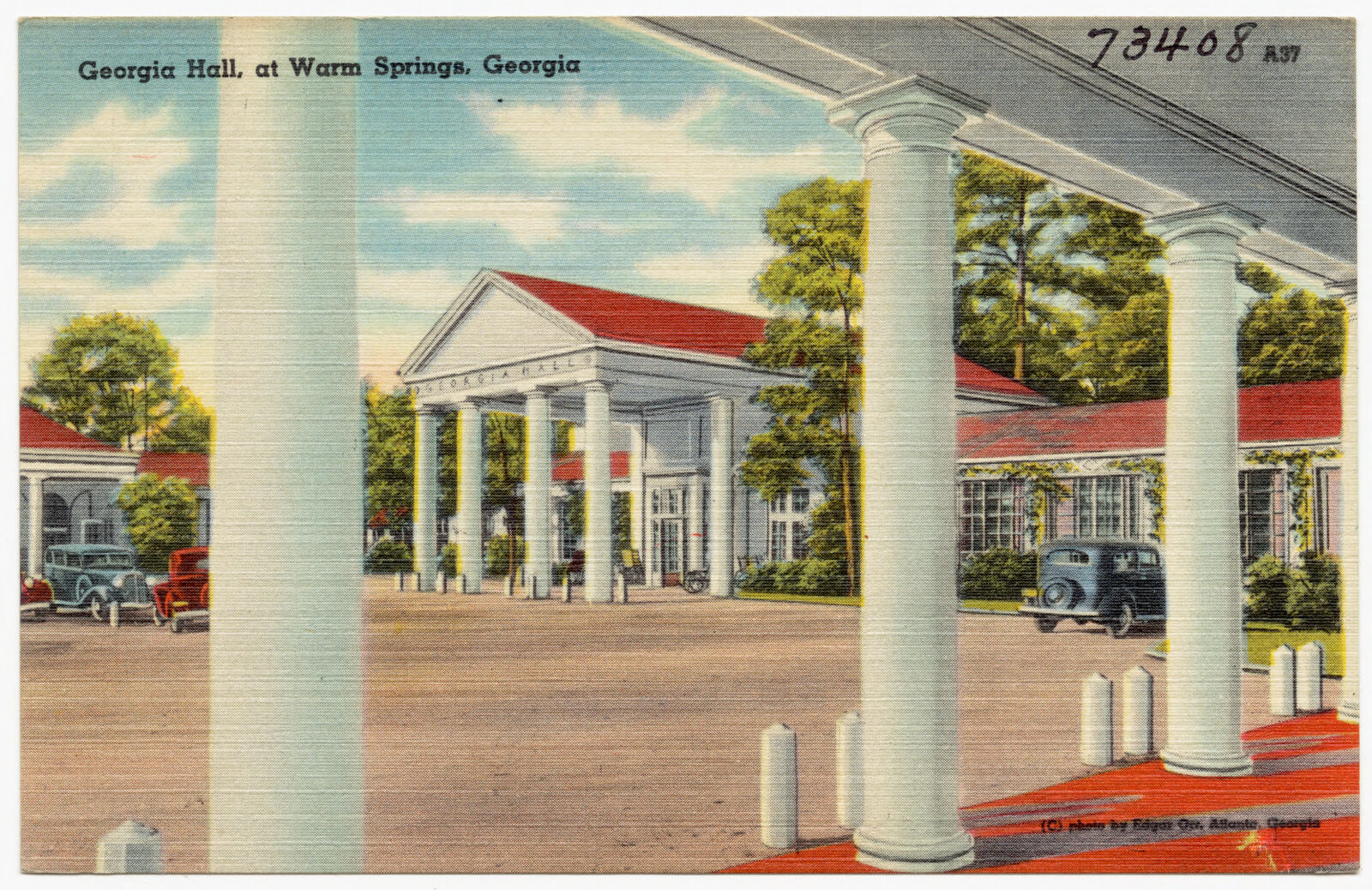 Georgia Hall, at Warm Springs, Georgia, Boston Public Library - undated