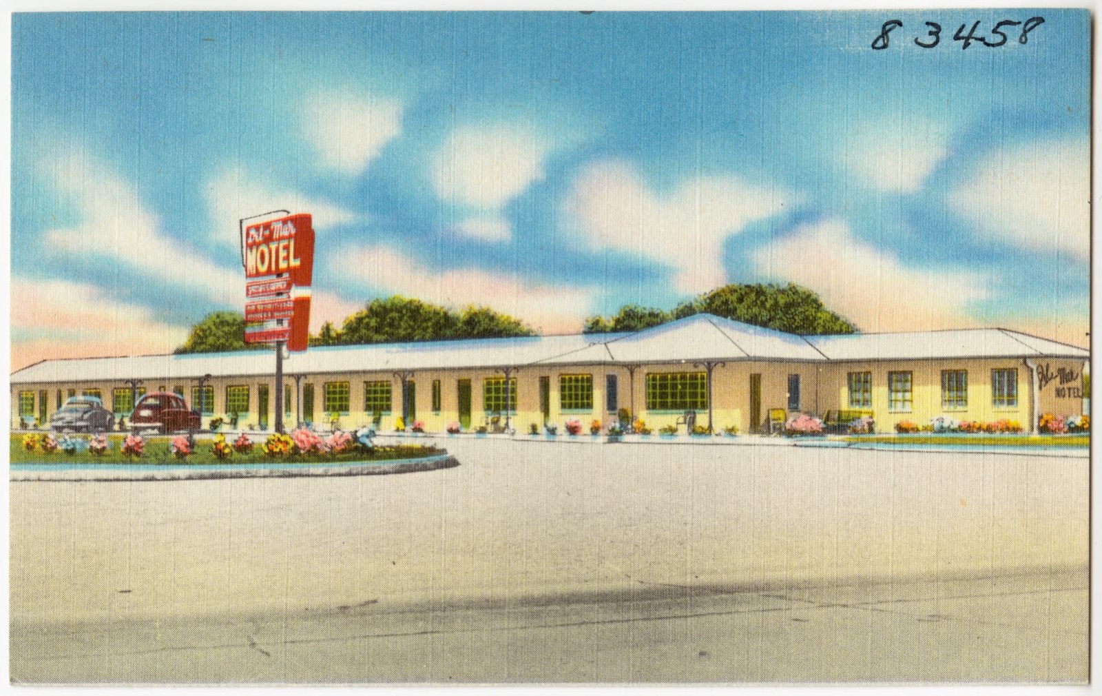 Del-Mar Motel, Boston Public Library - undated