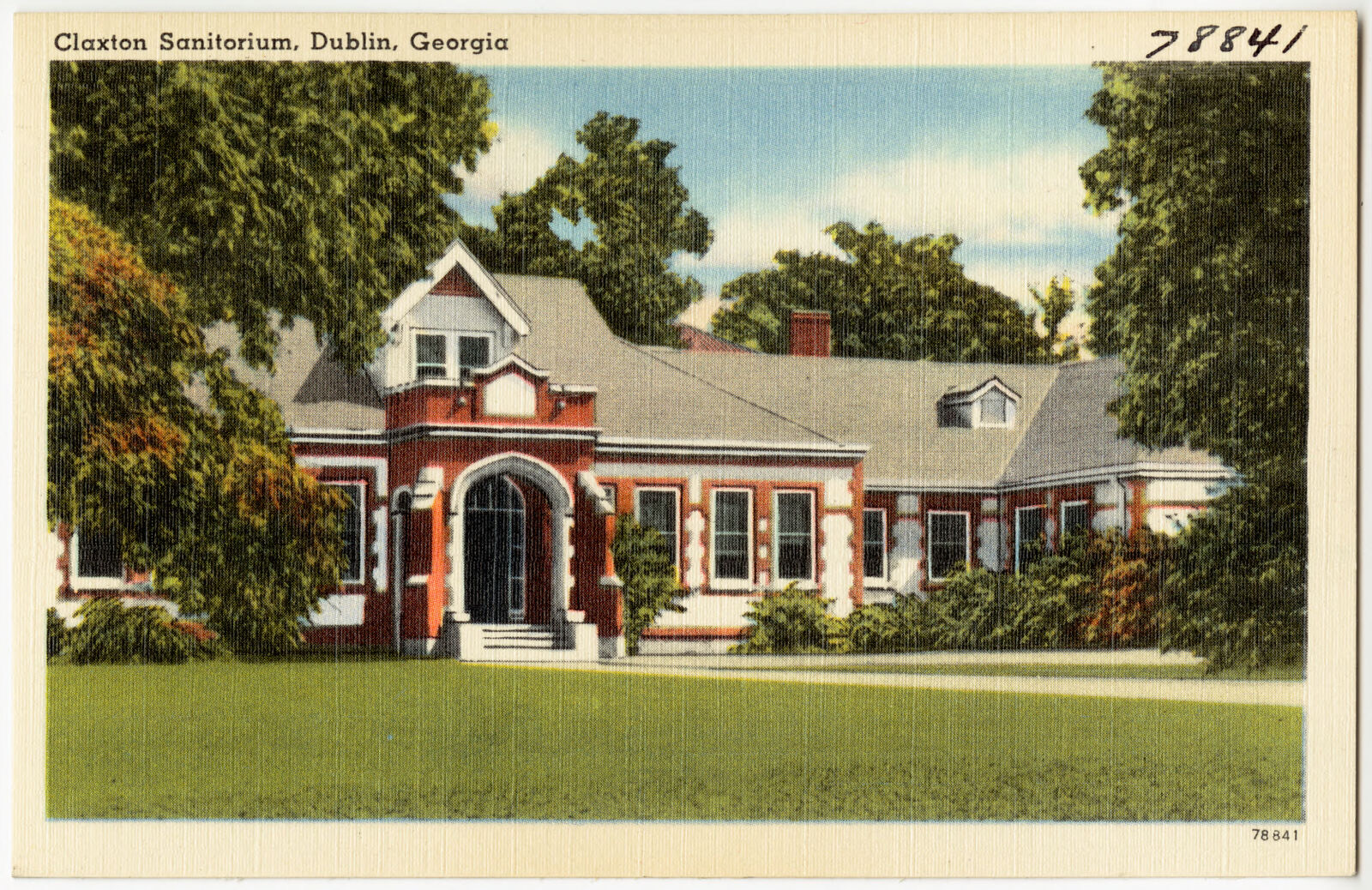 Claxton Sanitarium, Dublin, Georgia, Boston Public Library - undated